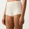 Bikini de talle alto con textura de burbujas