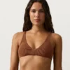 Bikini halter arrugado Bikini halter arrugado