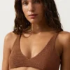 Bikini halter arrugado Bikini halter arrugado