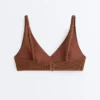Bikini halter arrugado Bikini halter arrugado