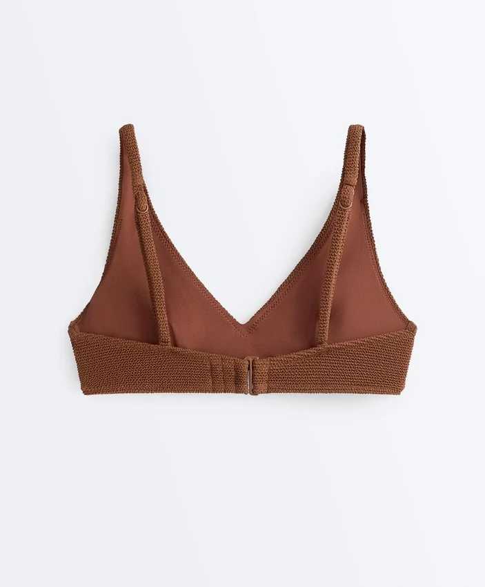 Bikini halter arrugado Bikini halter arrugado
