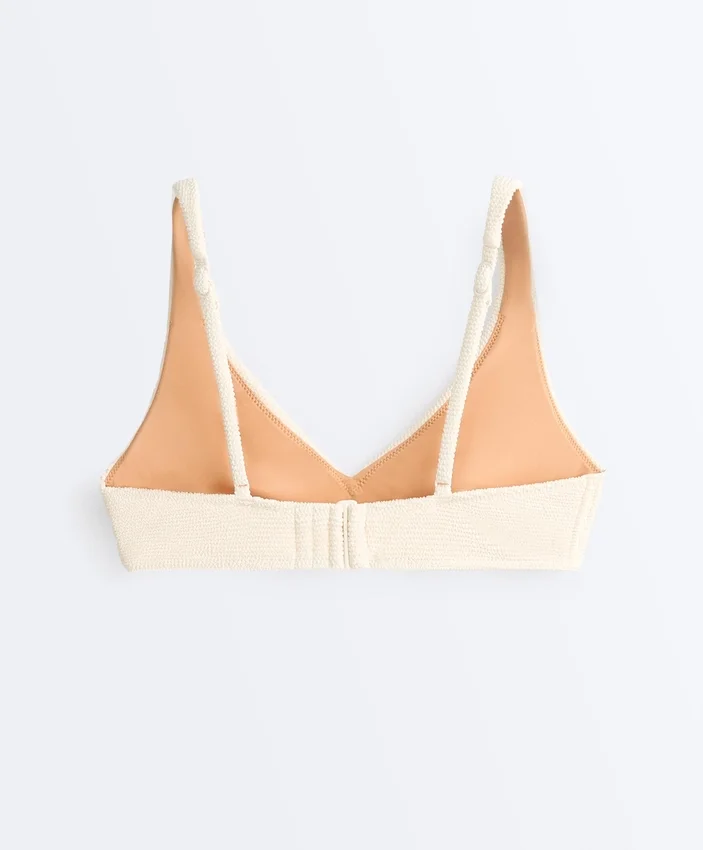 Bikini halter arrugado Bikini halter arrugado