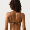 Bikinis triangulares de jacquard con efecto lavado Bikinis triangulares de jacquard con efecto lavado