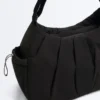 Bolso shopper con bolsillos laterales