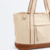 Bolso shopper de lona