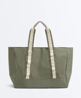 Bolso shopper en contraste