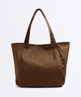 Bolso shopper encerado