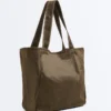 Bolso shopper encerado