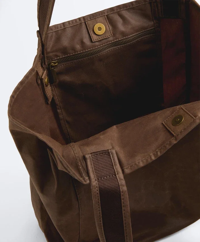 Bolso shopper encerado Bolso shopper encerado