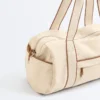 Bolso tipo boliche de lona