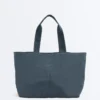 Bolso tipo shopper blando con cremallera