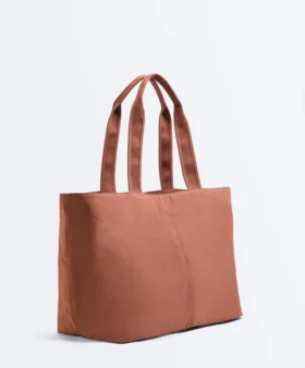 Bolso tipo shopper blando con cremallera