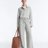 Bolso tipo shopper blando con cremallera