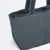 Bolso tipo shopper blando con cremallera