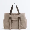 Bolso tote con correas ajustables Bolso tote con correas ajustables