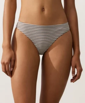 Braguitas clásicas de bikinis a rayas
