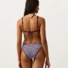 Braguitas de bikini clásicas con rayas texturizadas Braguitas de bikini clásicas con rayas texturizadas