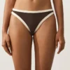 Braguitas de bikini clásicas con ribete en contraste Braguitas de bikini clásicas con ribete en contraste