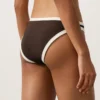 Braguitas de bikini clásicas con ribete en contraste Braguitas de bikini clásicas con ribete en contraste