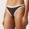 Braguitas de bikini clásicas con ribete en contraste Braguitas de bikini clásicas con ribete en contraste