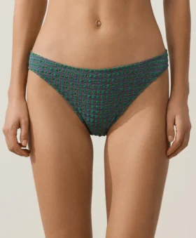 Braguitas de bikini clásicas de cuadros vichy