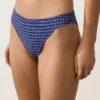 Braguitas de bikini clásicas de cuadros vichy