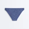 Braguitas de bikini clásicas de cuadros vichy