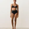 Braguitas de bikini de cintura alta moldeadoras
