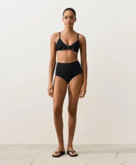Braguitas de bikini de cintura alta moldeadoras