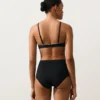 Braguitas de bikini de cintura alta moldeadoras