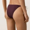 Braguitas de bikini de cobertura media con lazos