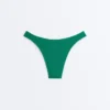 Braguitas de bikini de corte en U y cobertura media de piqué Braguitas de bikini de corte en U y cobertura media de piqué