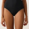 Braguitas de bikini de talle alto con ribete Braguitas de bikini de talle alto con ribete