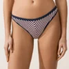 Braguitas de bikinis clásicas con rayas texturizadas Braguitas de bikinis clásicas con rayas texturizadas