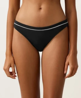 Braguitas de bikinis clásicas con ribete
