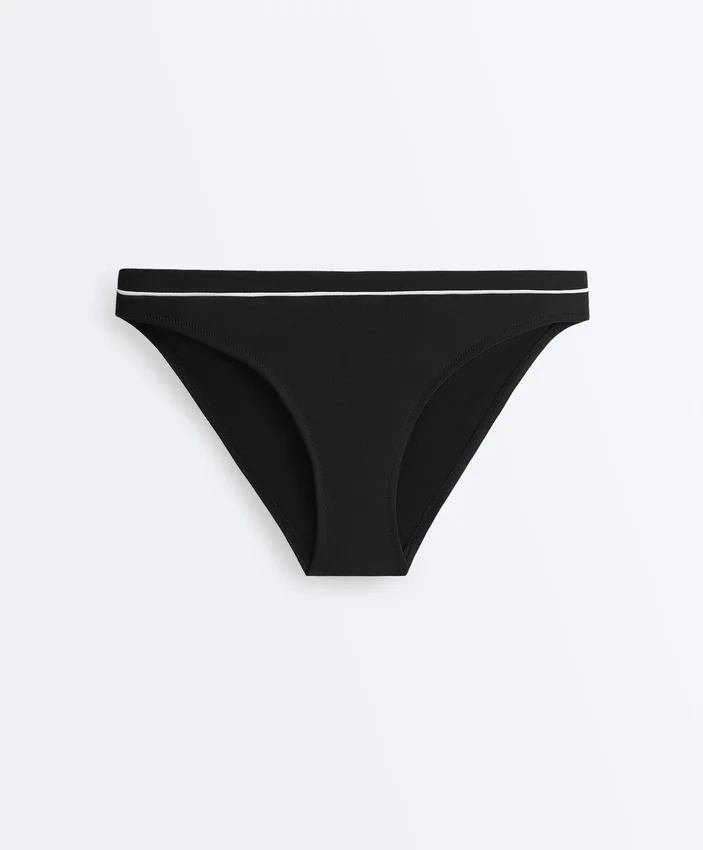 Braguitas de bikinis clásicas con ribete Braguitas de bikinis clásicas con ribete