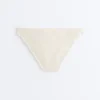 Braguitas de bikinis clásicas de croché con textura de burbujas Braguitas de bikinis clásicas de croché con textura de burbujas