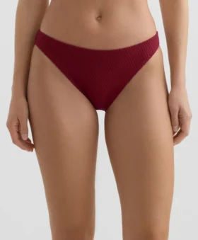 Braguitas de bikinis clásicas de jacquard de cuadros pequeños