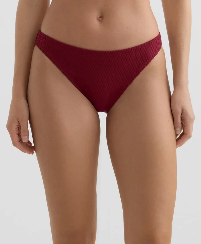 Braguitas de bikinis clásicas de jacquard de cuadros pequeños Braguitas de bikinis clásicas de jacquard de cuadros pequeños
