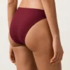 Braguitas de bikinis clásicas de jacquard de cuadros pequeños