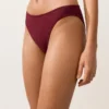 Braguitas de bikinis clásicas de jacquard de cuadros pequeños