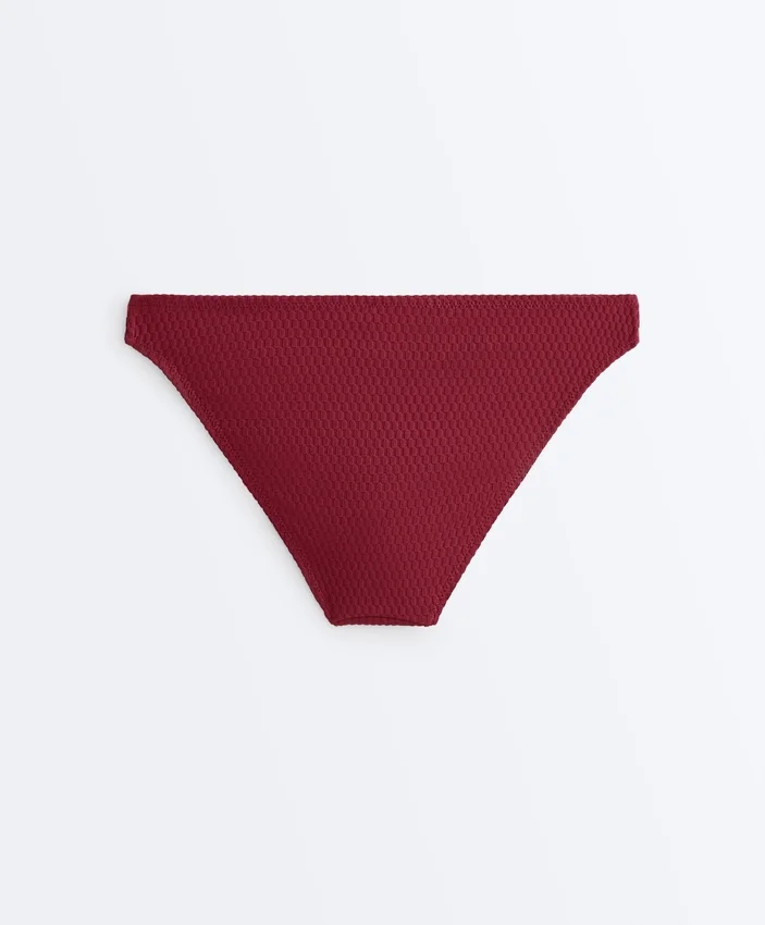 Braguitas de bikinis clásicas de jacquard de cuadros pequeños Braguitas de bikinis clásicas de jacquard de cuadros pequeños