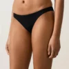 Braguitas de bikinis de cobertura media con corte en U
