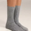 Calcetines clásicos de mezcla de modal con 13 % de cachemira Calcetines clásicos de mezcla de modal con 13 % de cachemira