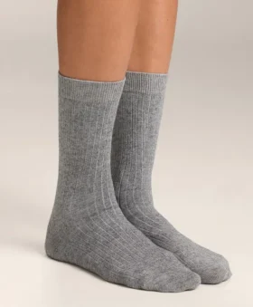 Calcetines clásicos de mezcla de modal con 13 % de cachemira