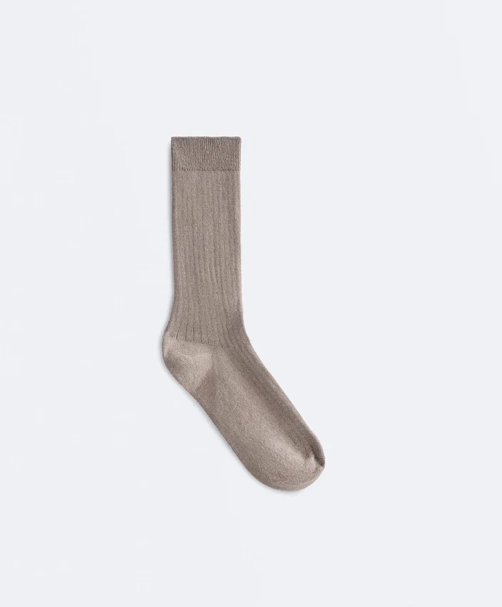 Calcetines clásicos de mezcla de modal con 13 % de cachemira Calcetines clásicos de mezcla de modal con 13 % de cachemira