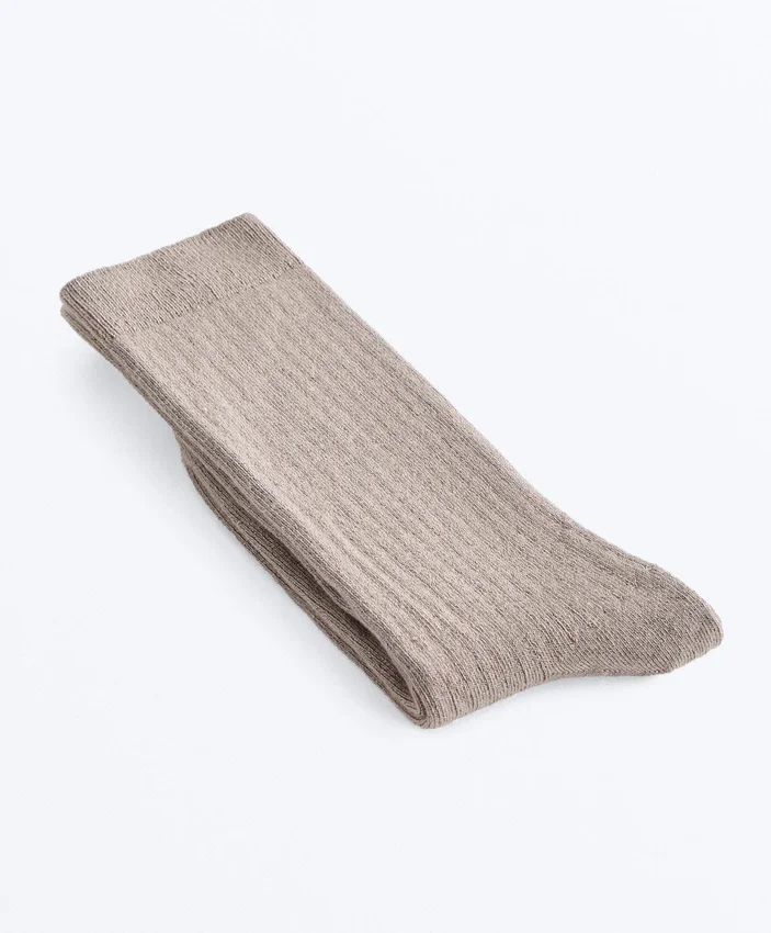 Calcetines clásicos de mezcla de modal con 13 % de cachemira Calcetines clásicos de mezcla de modal con 13 % de cachemira