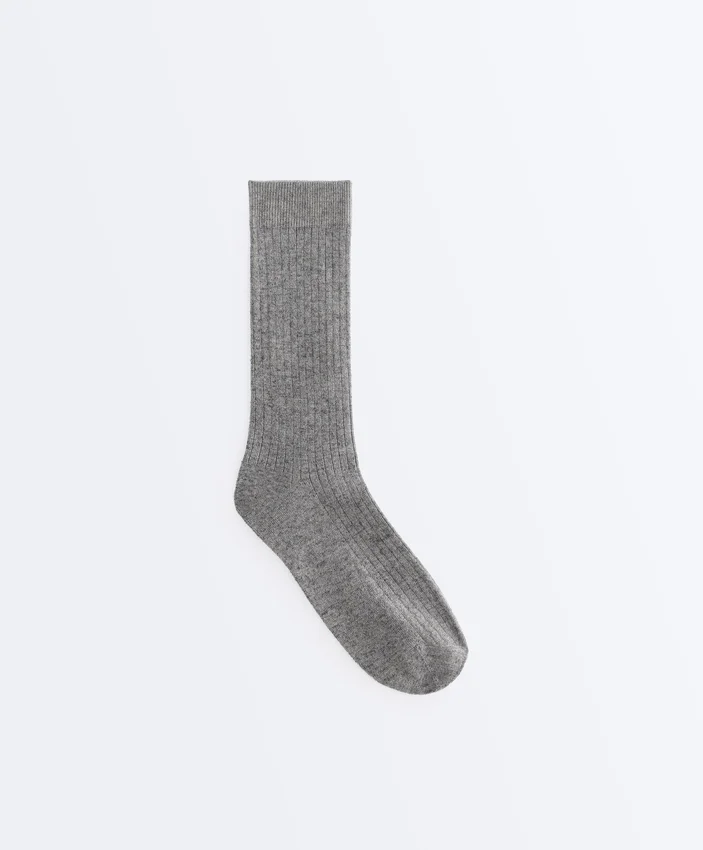 Calcetines clásicos de mezcla de modal con 13 % de cachemira Calcetines clásicos de mezcla de modal con 13 % de cachemira
