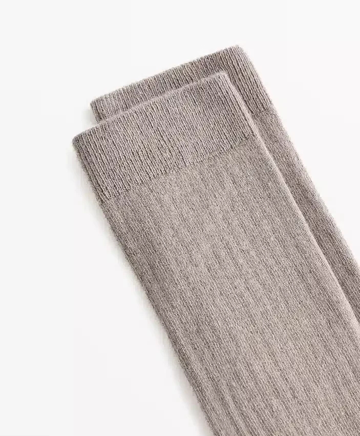 Calcetines clásicos de mezcla de modal con 13 % de cachemira Calcetines clásicos de mezcla de modal con 13 % de cachemira