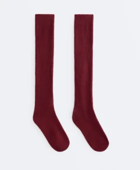 Calcetines largos 18 % cachemira y 13 % lana